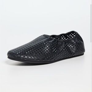 St. Agni Perforated Ballet Flats Black 38